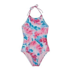 Splendid NWT Girls Twist of Fate One Piece Swimsuit tie-dye size 16